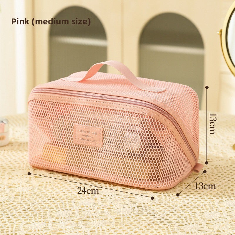 Portable makeup bag storage box