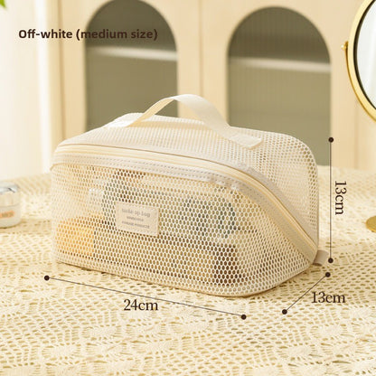 Portable makeup bag storage box