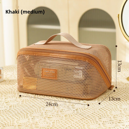 Portable makeup bag storage box