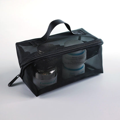 Portable makeup bag storage box