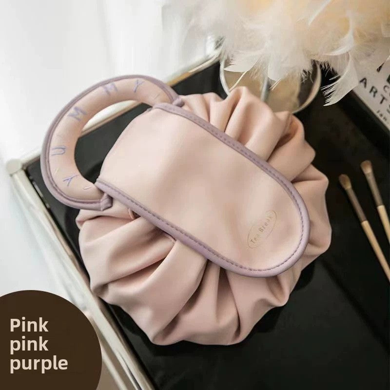 Portable makeup bag storage box