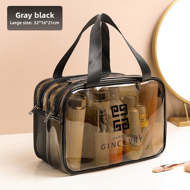 Portable makeup bag storage box