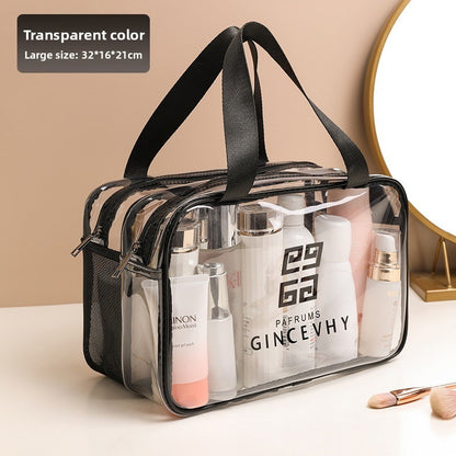 Portable makeup bag storage box