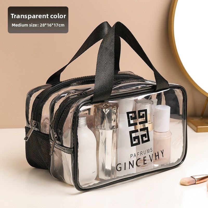 Portable makeup bag storage box