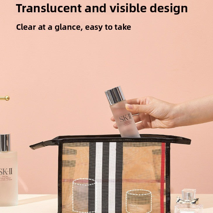 Portable makeup bag storage box