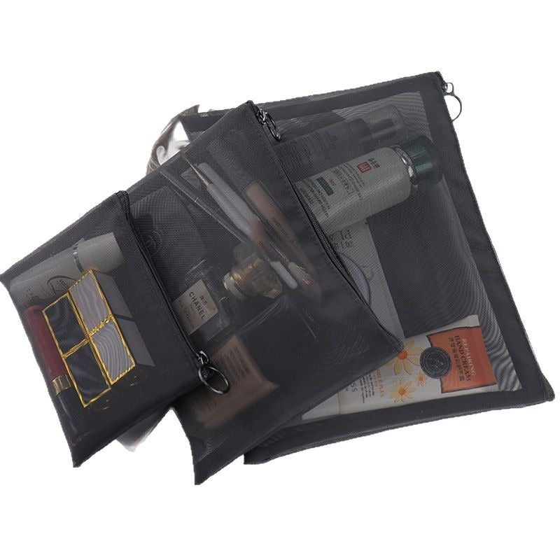 Portable makeup bag storage box