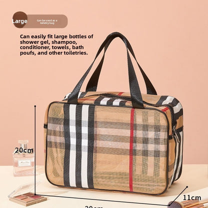 Portable makeup bag storage box