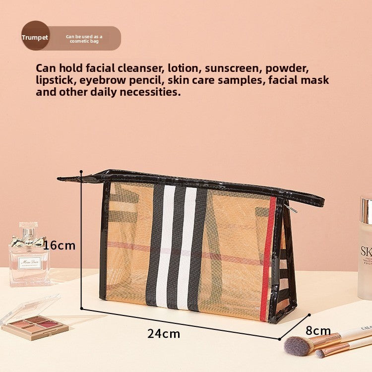 Portable makeup bag storage box