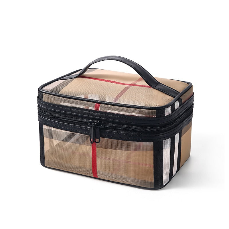 Portable makeup bag storage box
