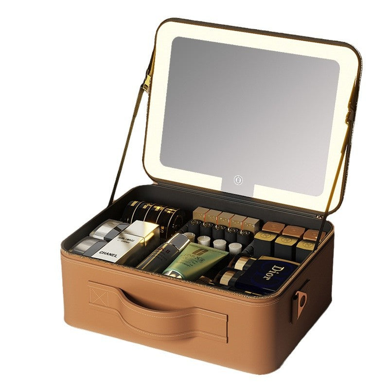 Portable makeup bag