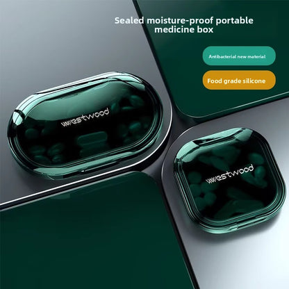 Portable medication organizer