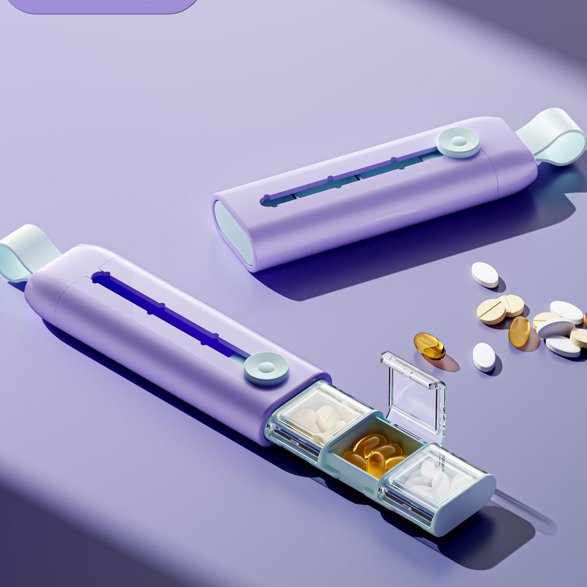 Portable medicine box