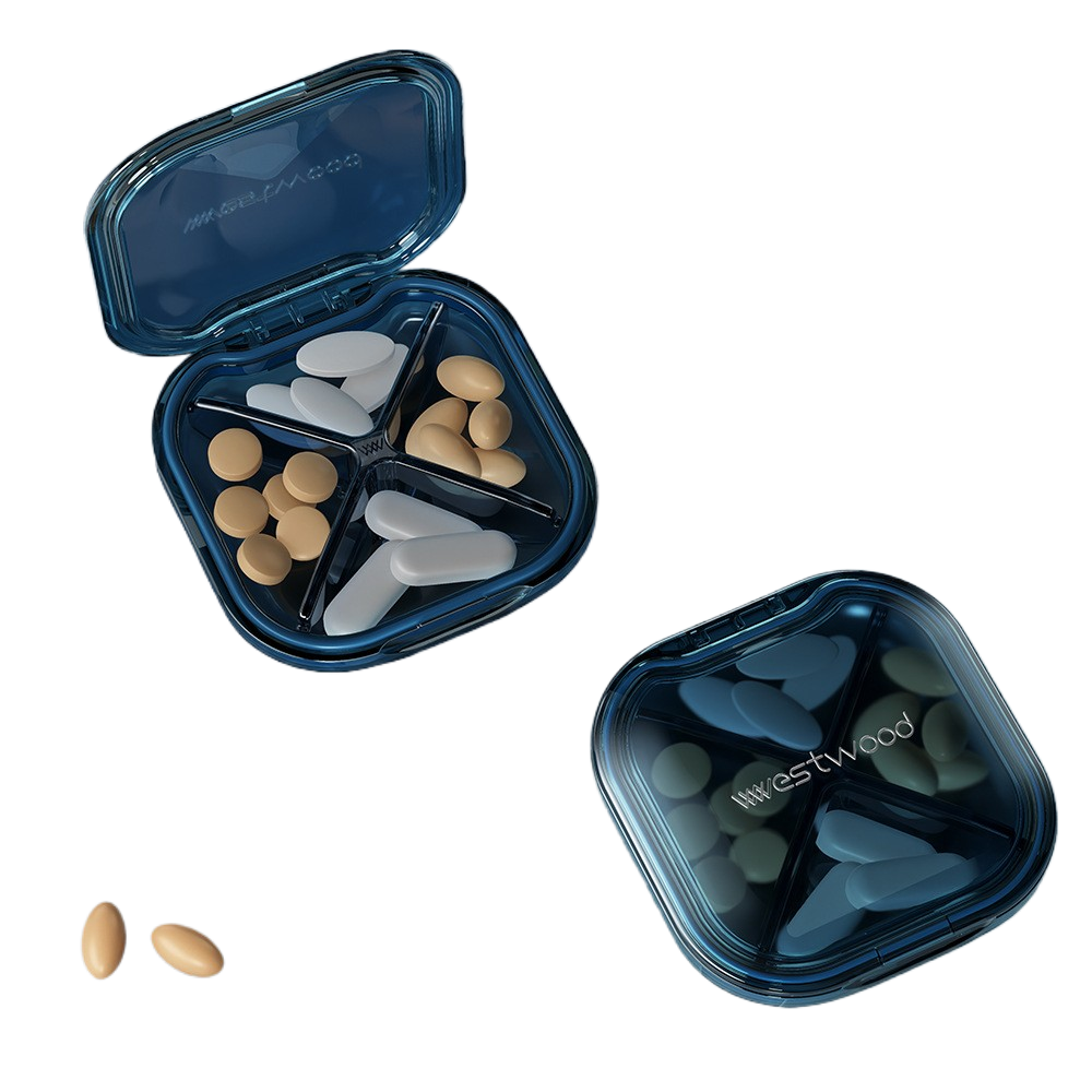 Portable Medicine Cutter and Storage Box