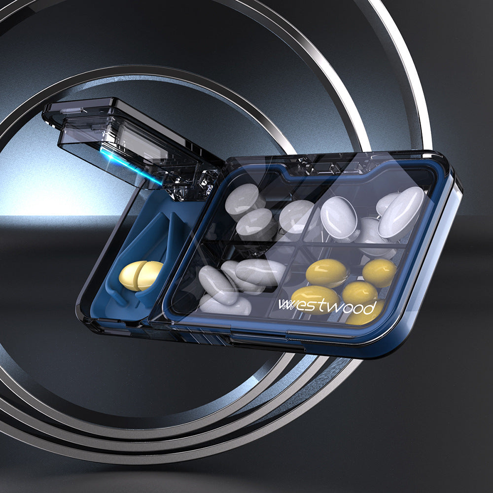 Portable Medicine Cutter and Storage Box