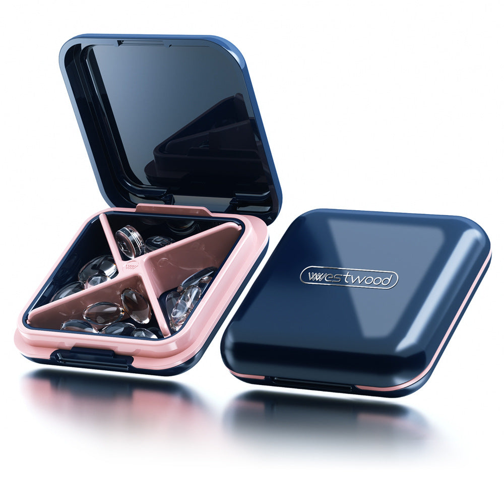 Portable Medicine Cutter and Storage Box