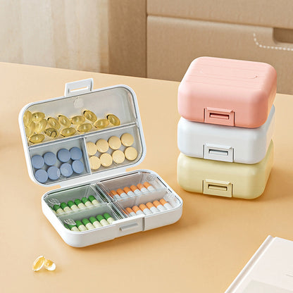 Portable medicine sub-packaging box