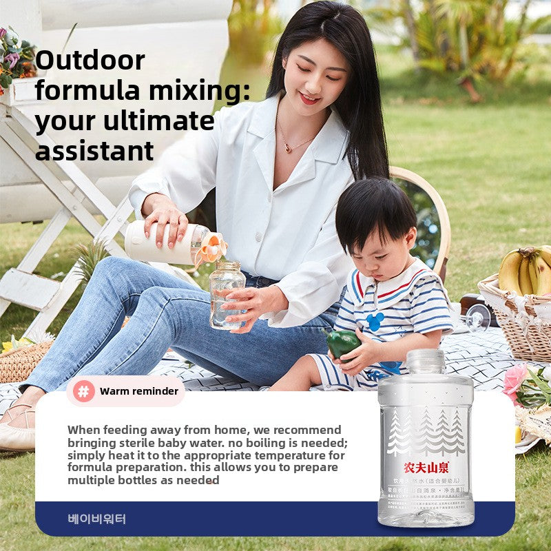 Portable milk warmer