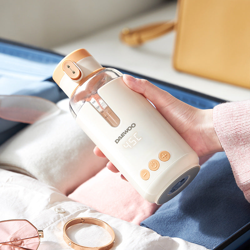 Portable milk warmer