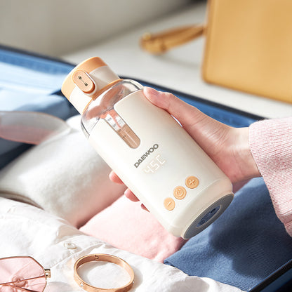 Portable milk warmer