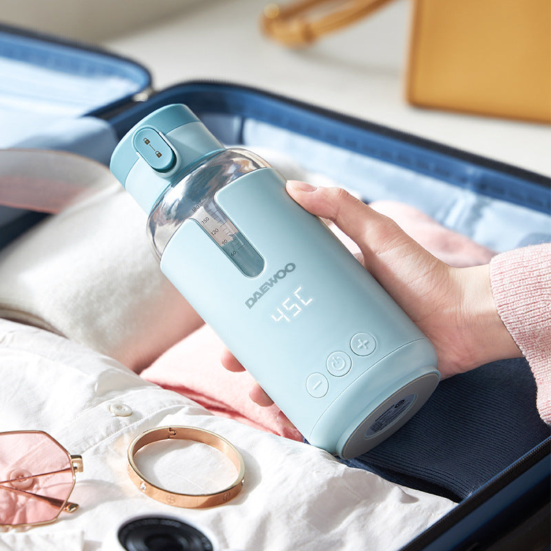 Portable milk warmer