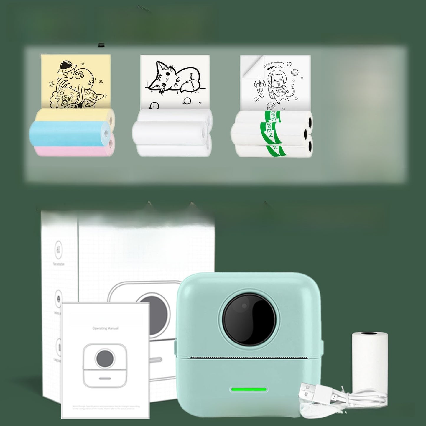Portable Mini Bluetooth Thermal Printer
