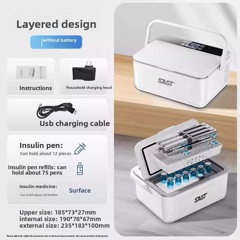 Portable Mini Refrigerator for Car and Home
