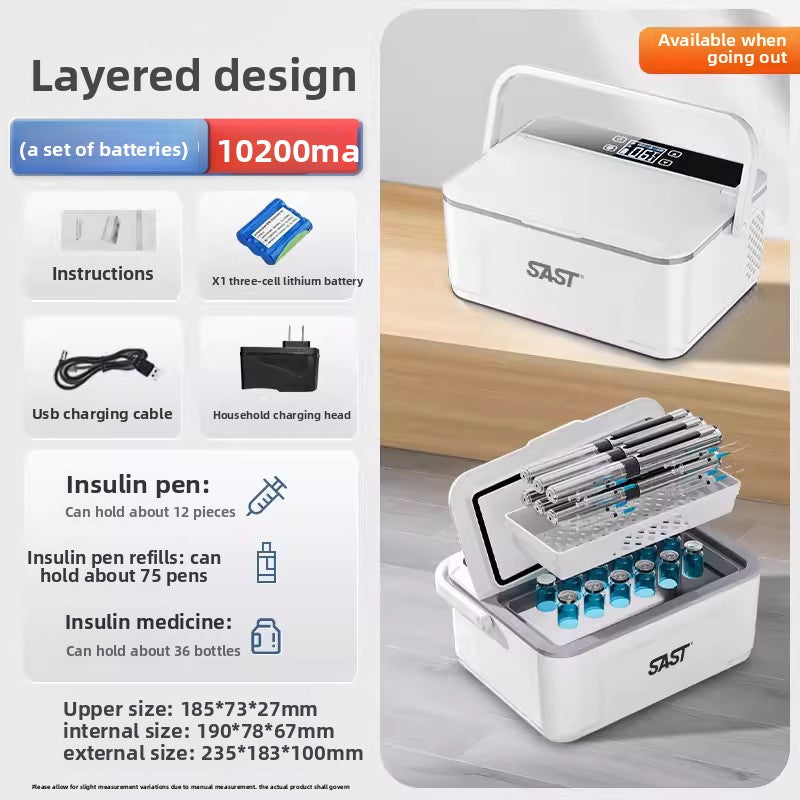 Portable Mini Refrigerator for Car and Home