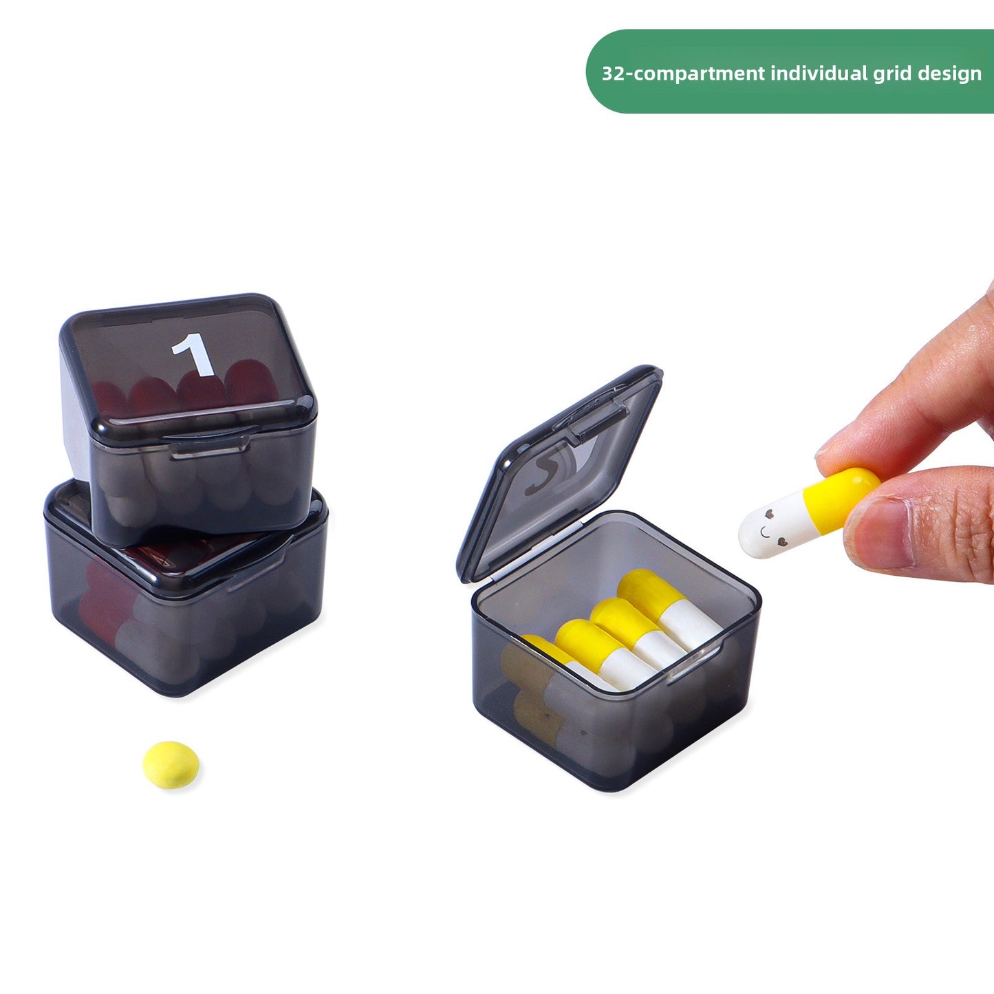 Portable Monthly Pill Organizer