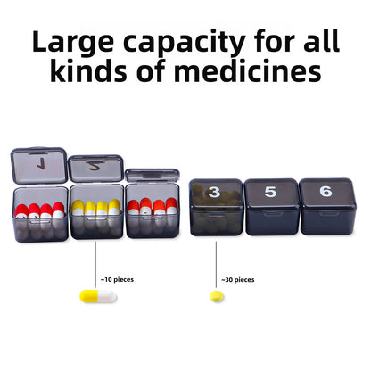 Portable Monthly Pill Organizer