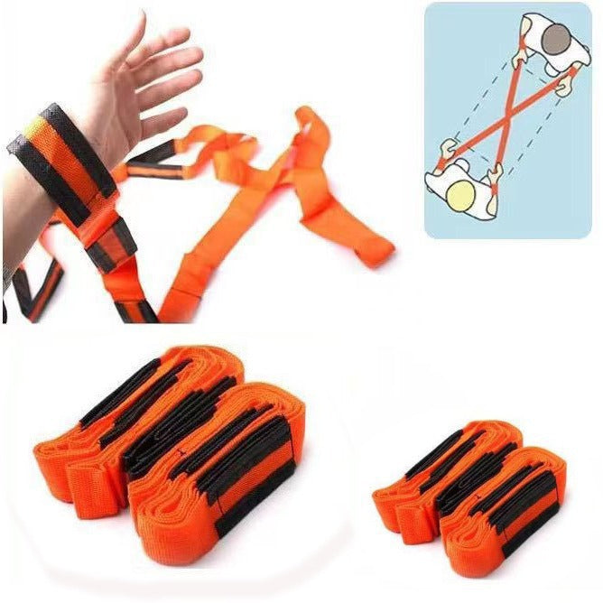 Portable moving rope