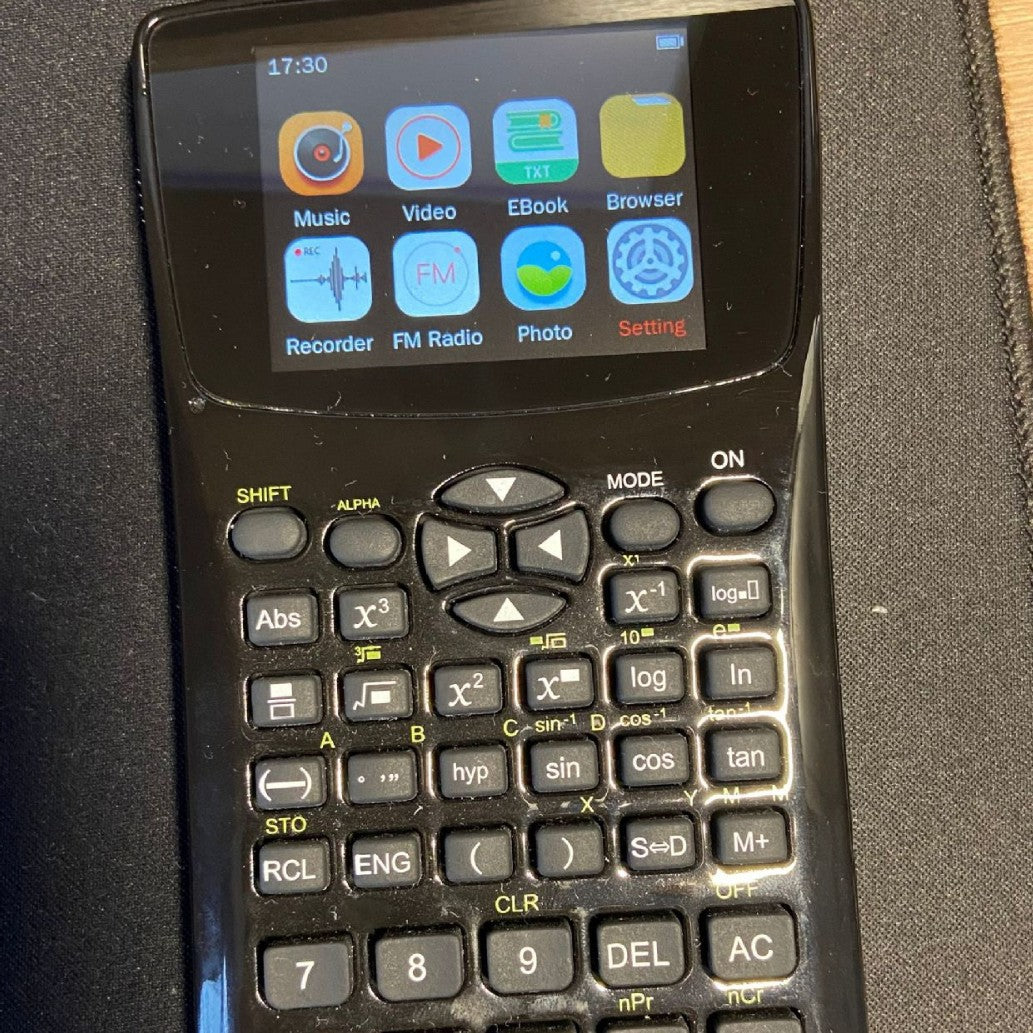 Portable Multifunction E-Reader with Calculator