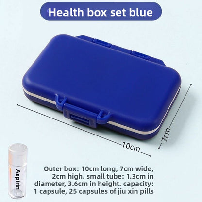 Portable Multifunctional Medicine Organizer Box