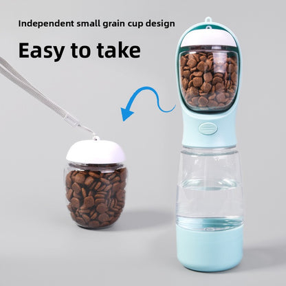 Portable Multifunctional Pet Water Cup with Storage