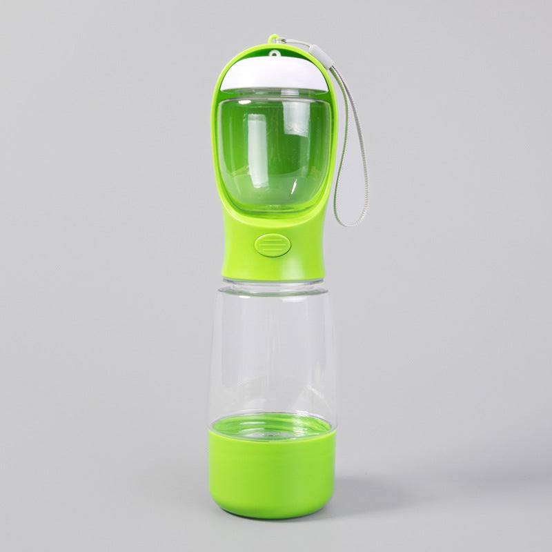 Portable Multifunctional Pet Water Cup with Storage