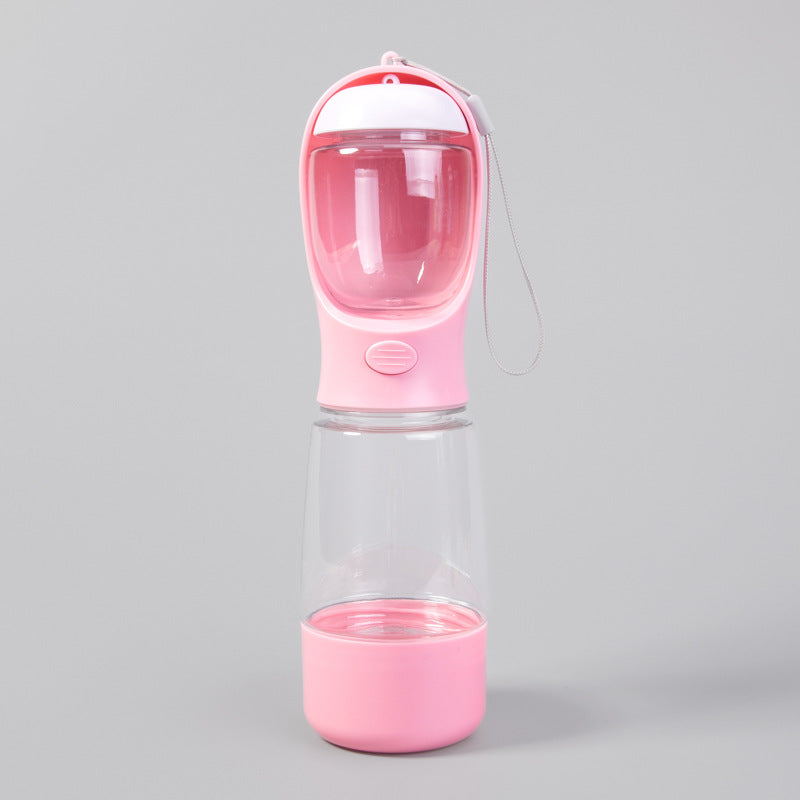 Portable Multifunctional Pet Water Cup with Storage