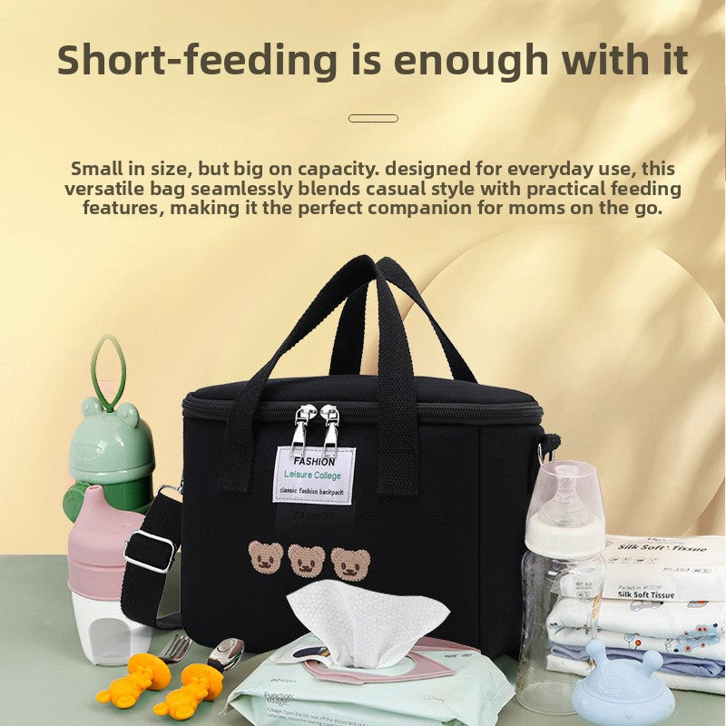 Portable Mummy Insulation Bag with Bear Design