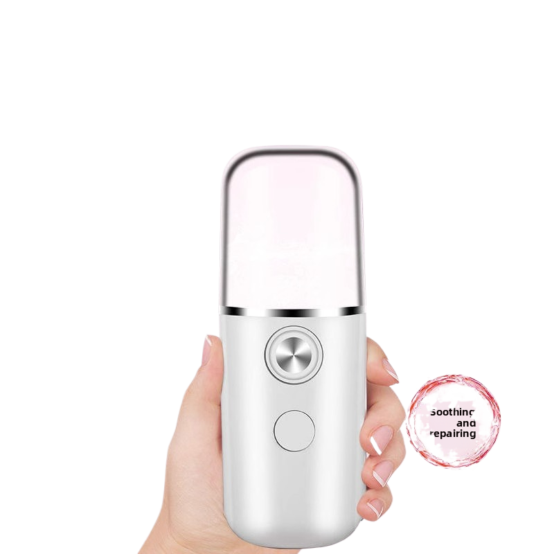 Portable Nano Spray Facial Humidifier with Cold Mist and USB Recharge