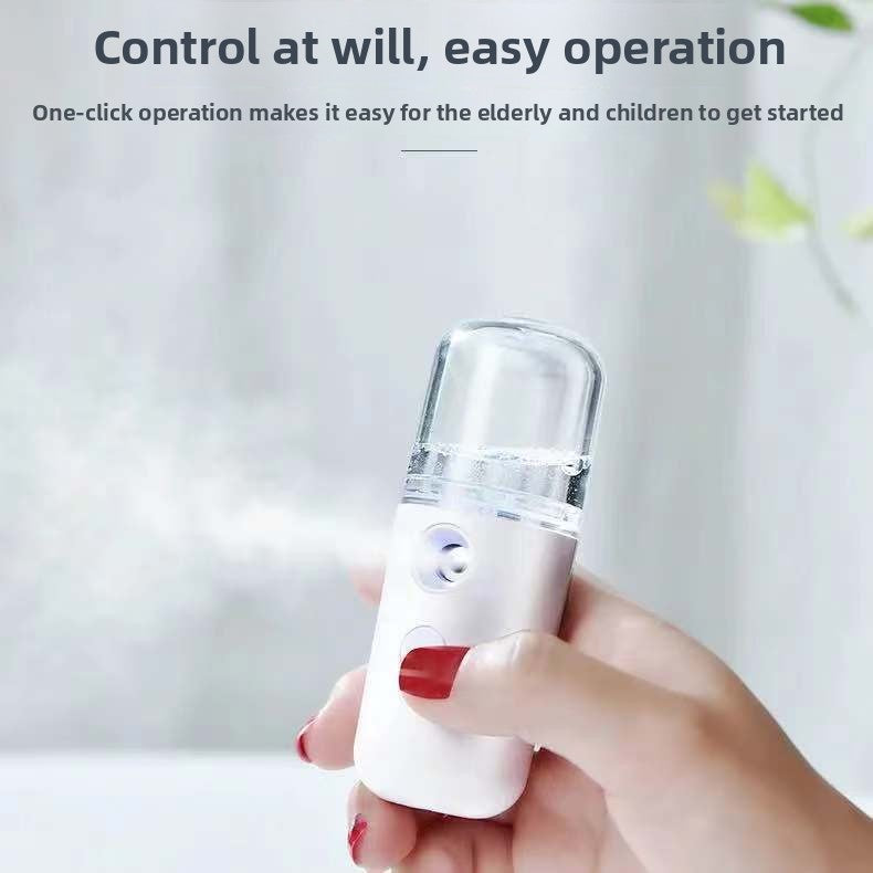 Portable Nano Spray Facial Hydration Device