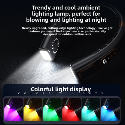 Portable neck fan for cooling
