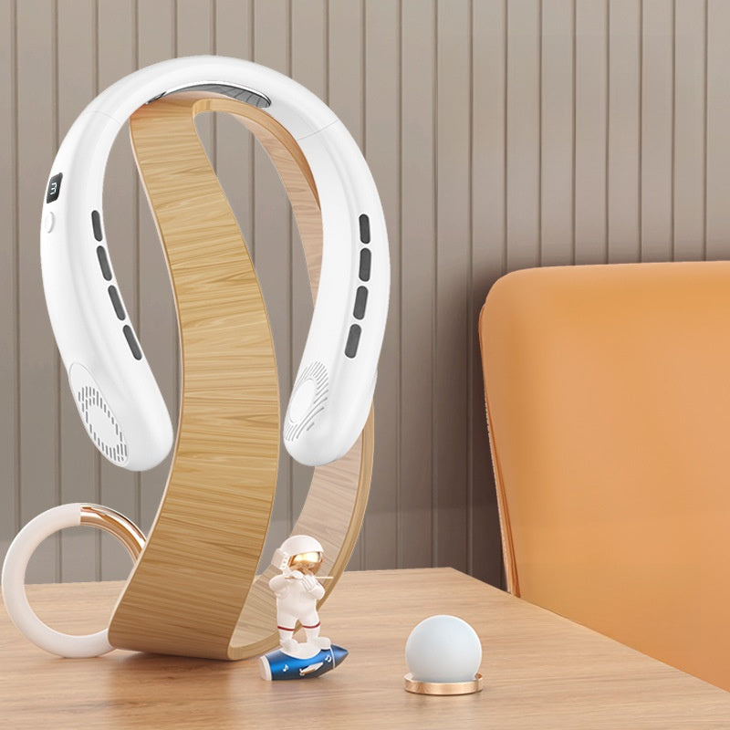 Portable neck fan for cooling