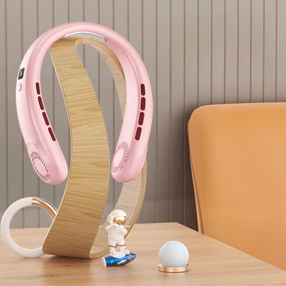 Portable neck fan for cooling