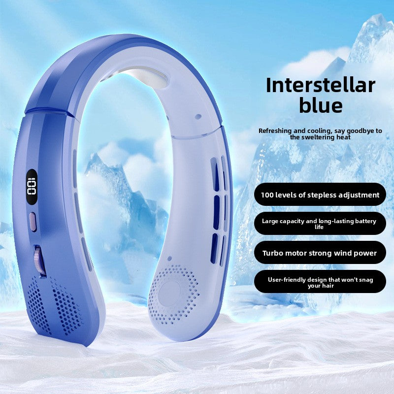 Portable Neck Fan with Adjustable Speeds