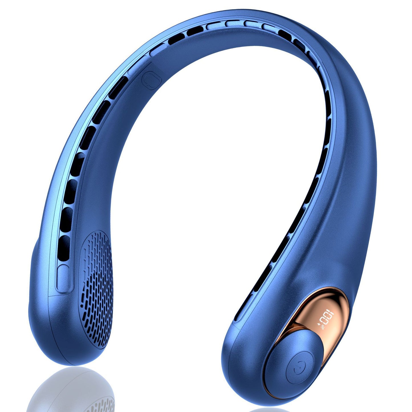 Portable Neck Fan with Digital Display