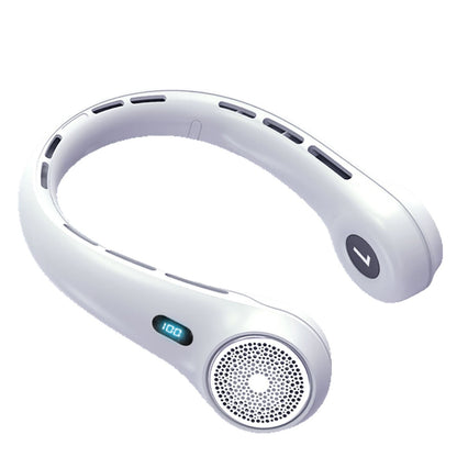 Portable Neck Fan with Digital Display