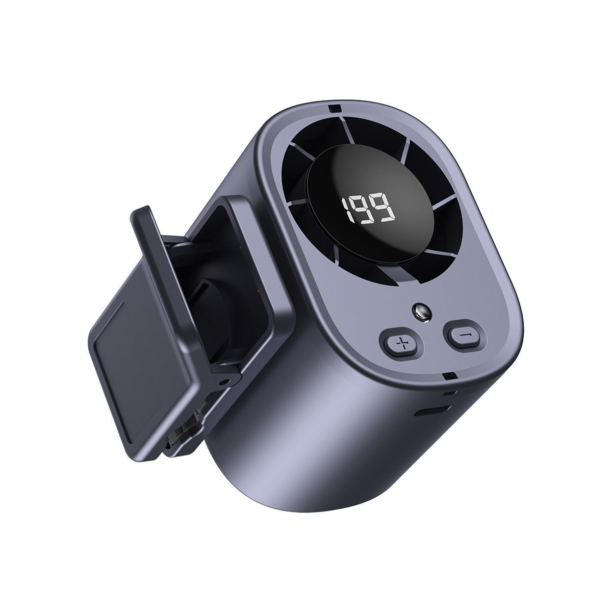 Portable Neck Fan with LED Display