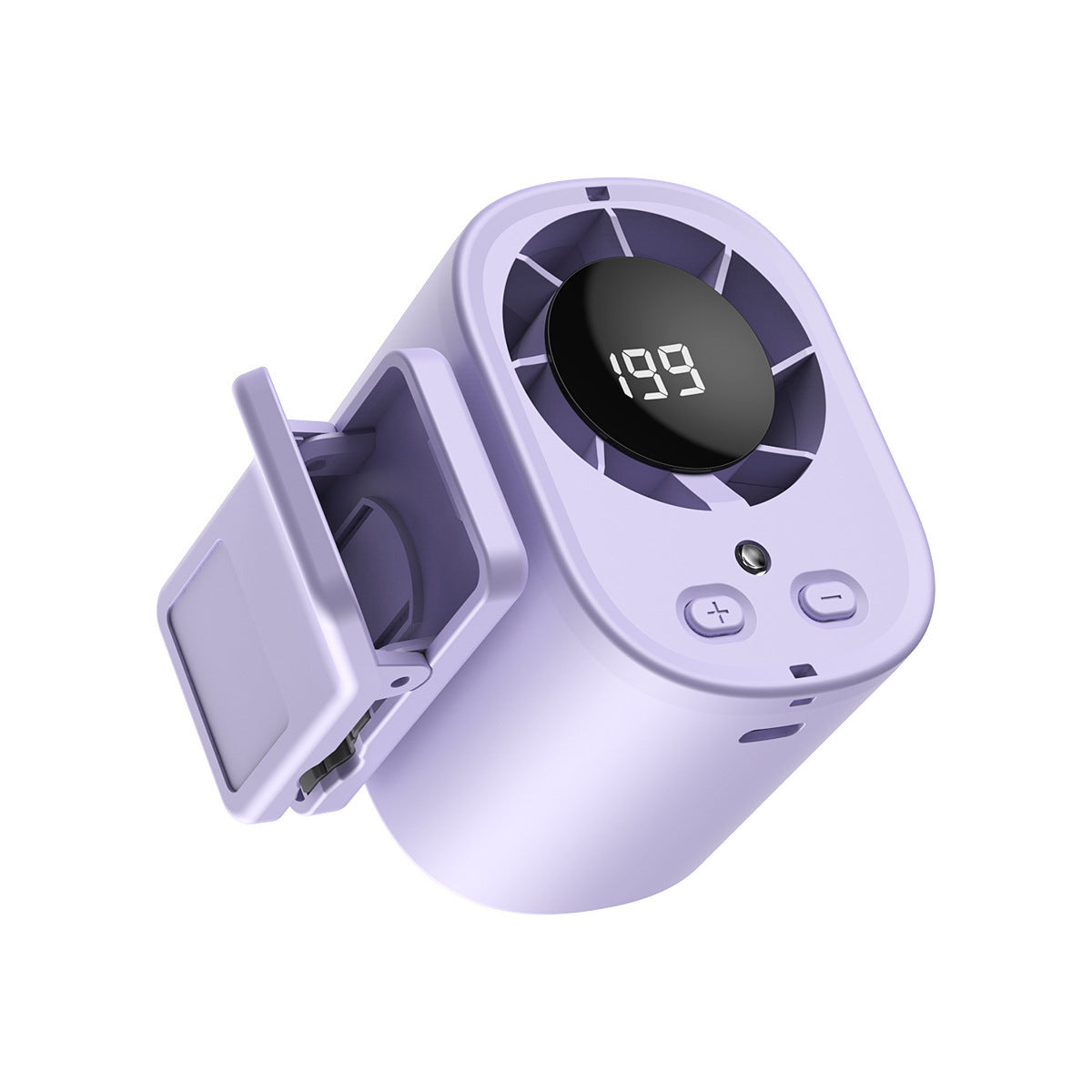 Portable Neck Fan with LED Display