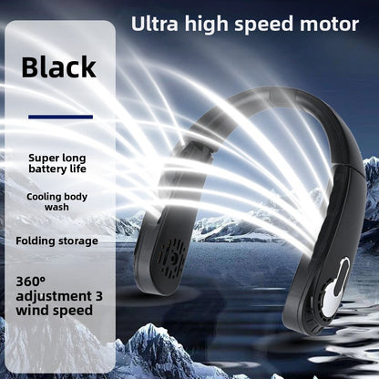 Portable Neck Fan with USB Charging