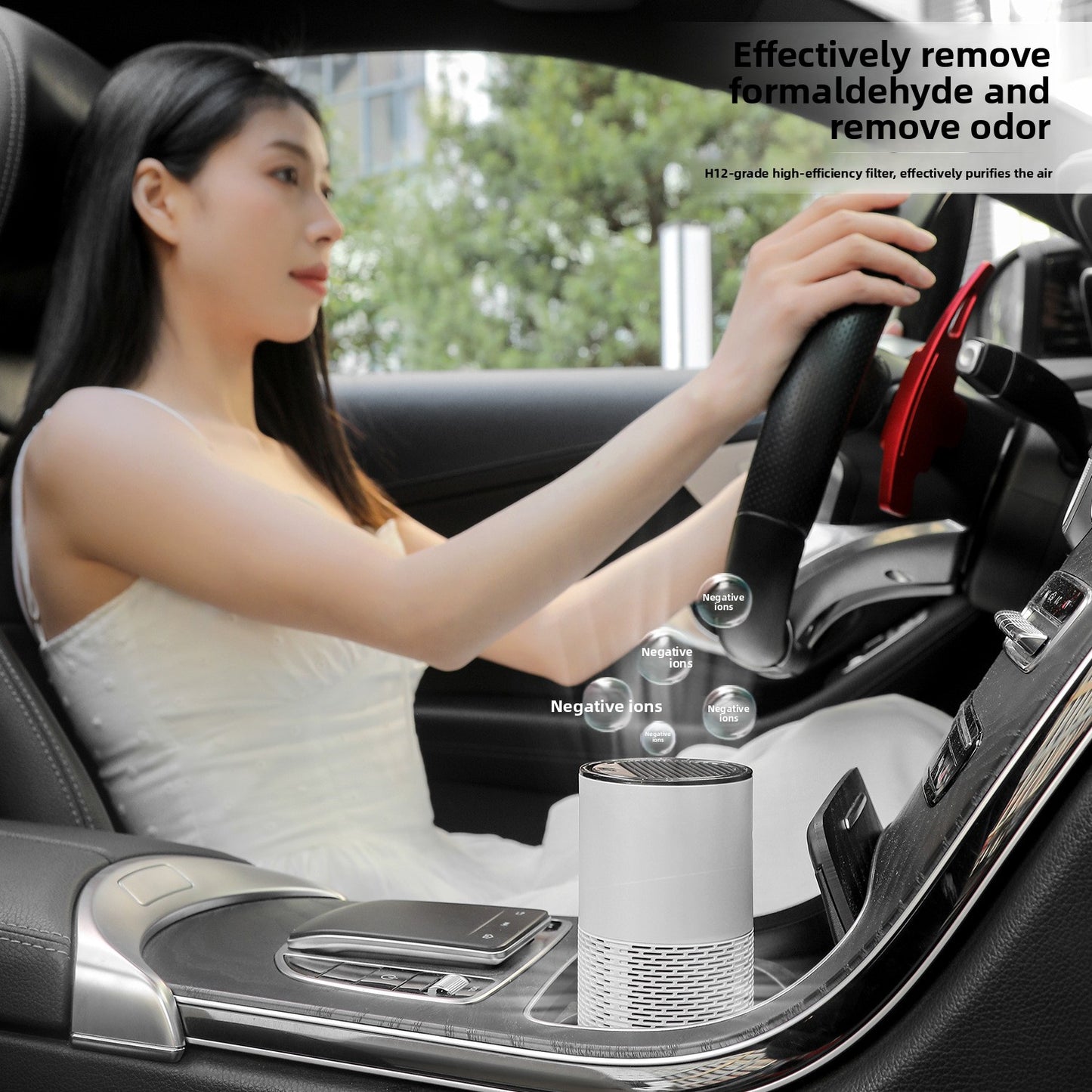 Portable Negative Ion Air Purifier
