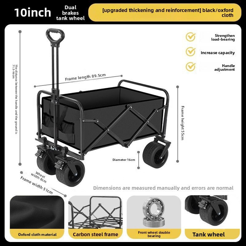 Portable Outdoor Camping Cart with Table