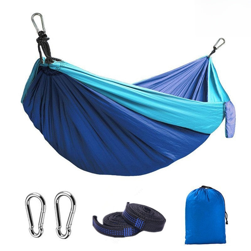 Portable Outdoor Camping Hammock with Straps